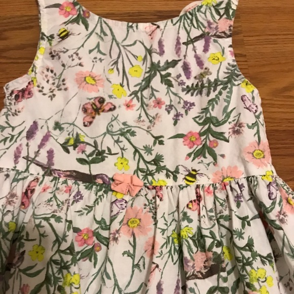 Toddler girls spring floral dress - Picture 2 of 3